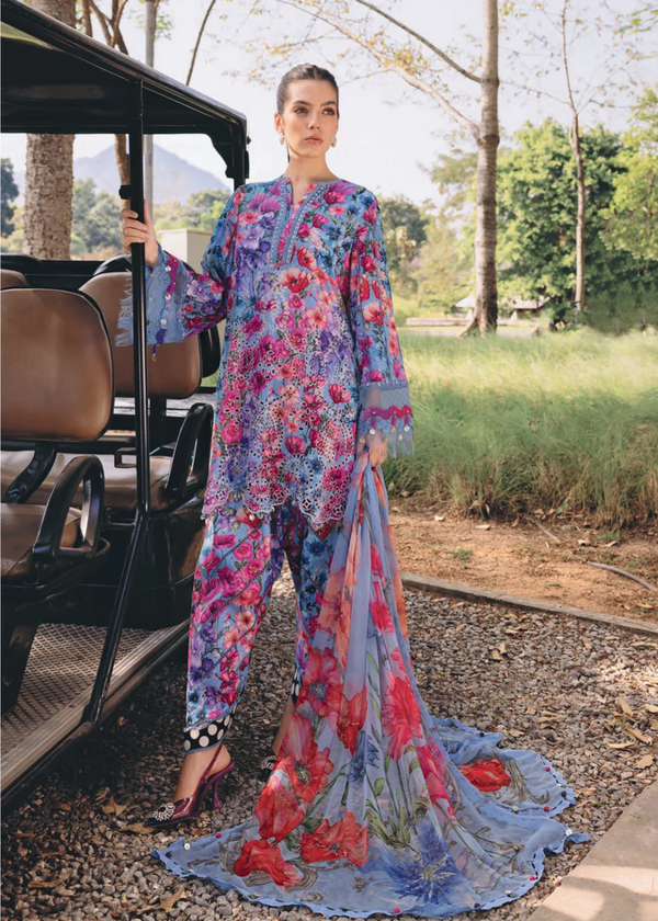 MARIA.B - 3 Piece Embroidered Lawn Suit