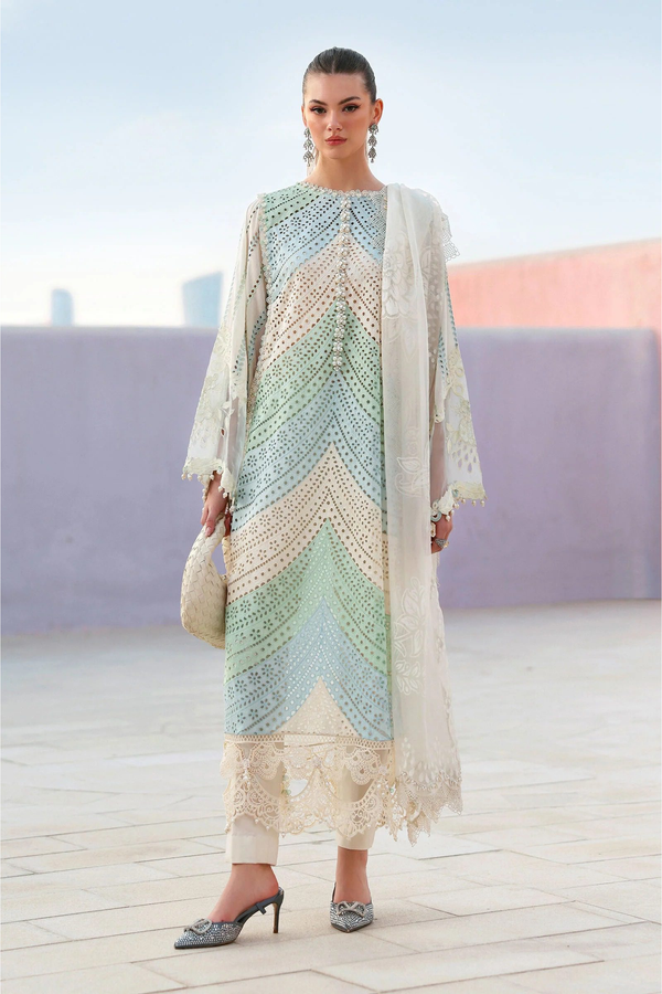 MARIA.B - 3 Piece Embroidered Lawn Suit