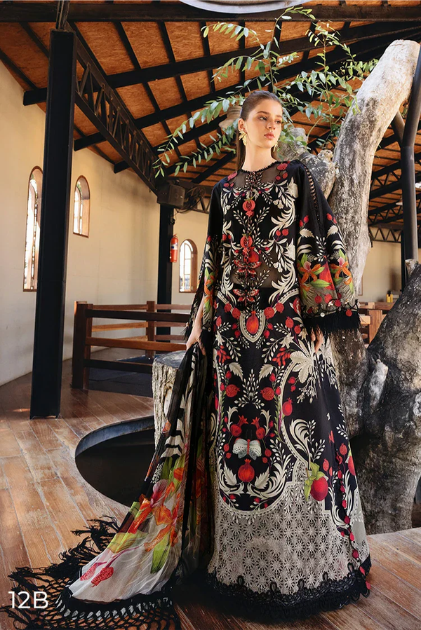 MARIA.B - 3 Piece Embroidered Lawn Suit