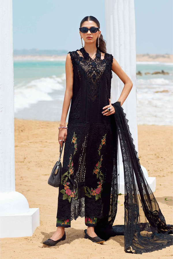 Maria B - 3 Piece Embroidered Lawn Suit