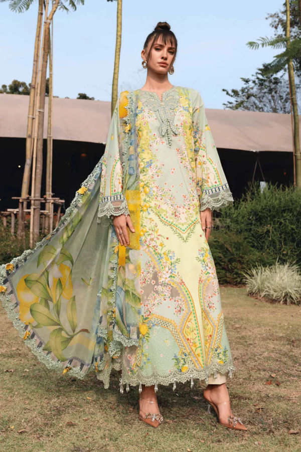 MARIA.B - 3 Piece Embroidered Lawn Suit