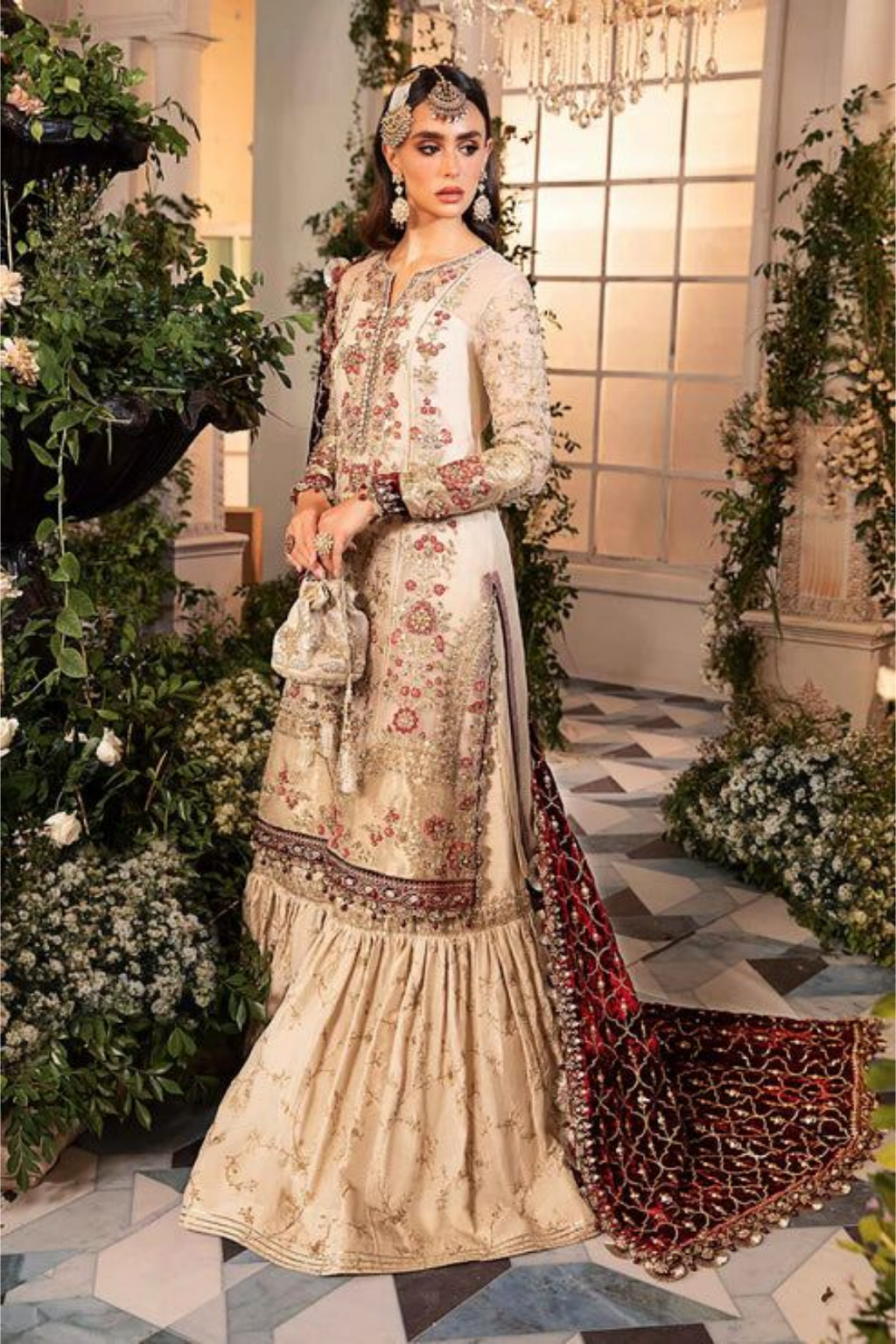 Maria B - 3 Piece Embroidered Lawn Suit