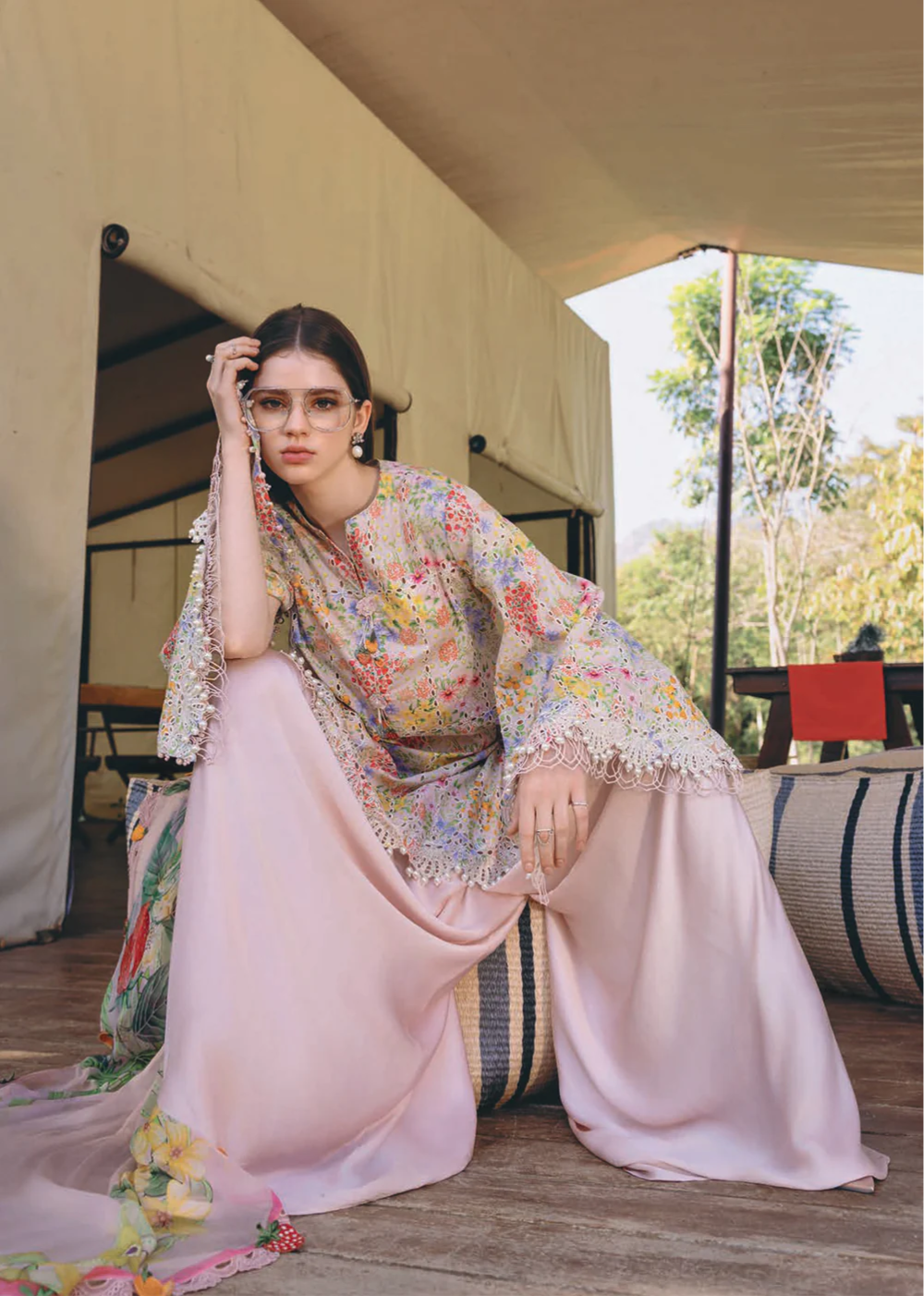 MARIA.B - 3 Piece Embroidered Lawn Suit