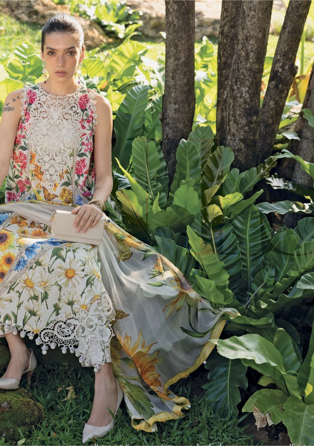 MARIA.B - 3 Piece Embroidered Lawn Suit