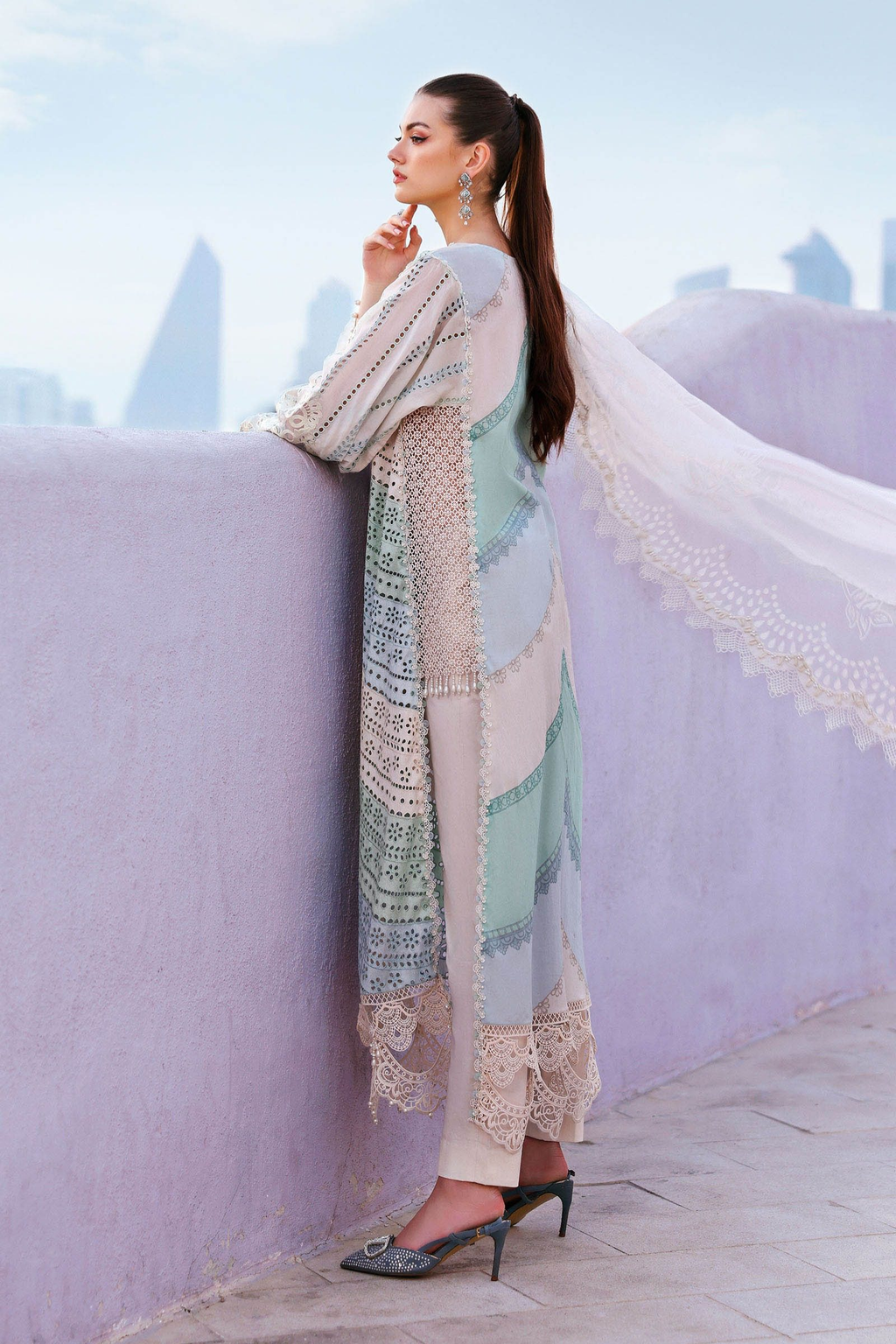 MARIA.B - 3 Piece Embroidered Lawn Suit