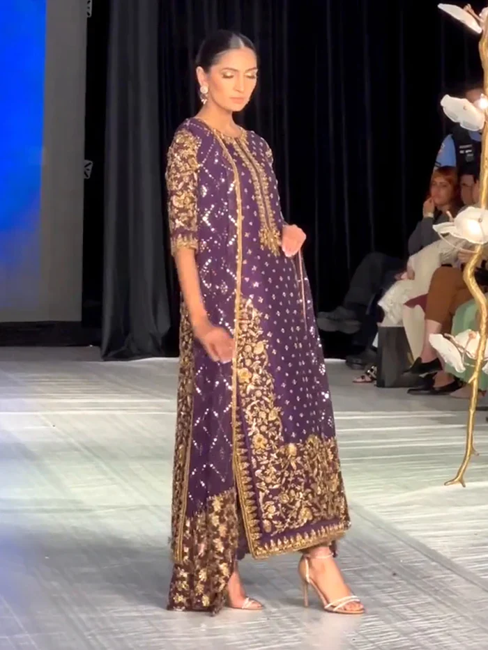 Haris Shakeel Brides - Purple