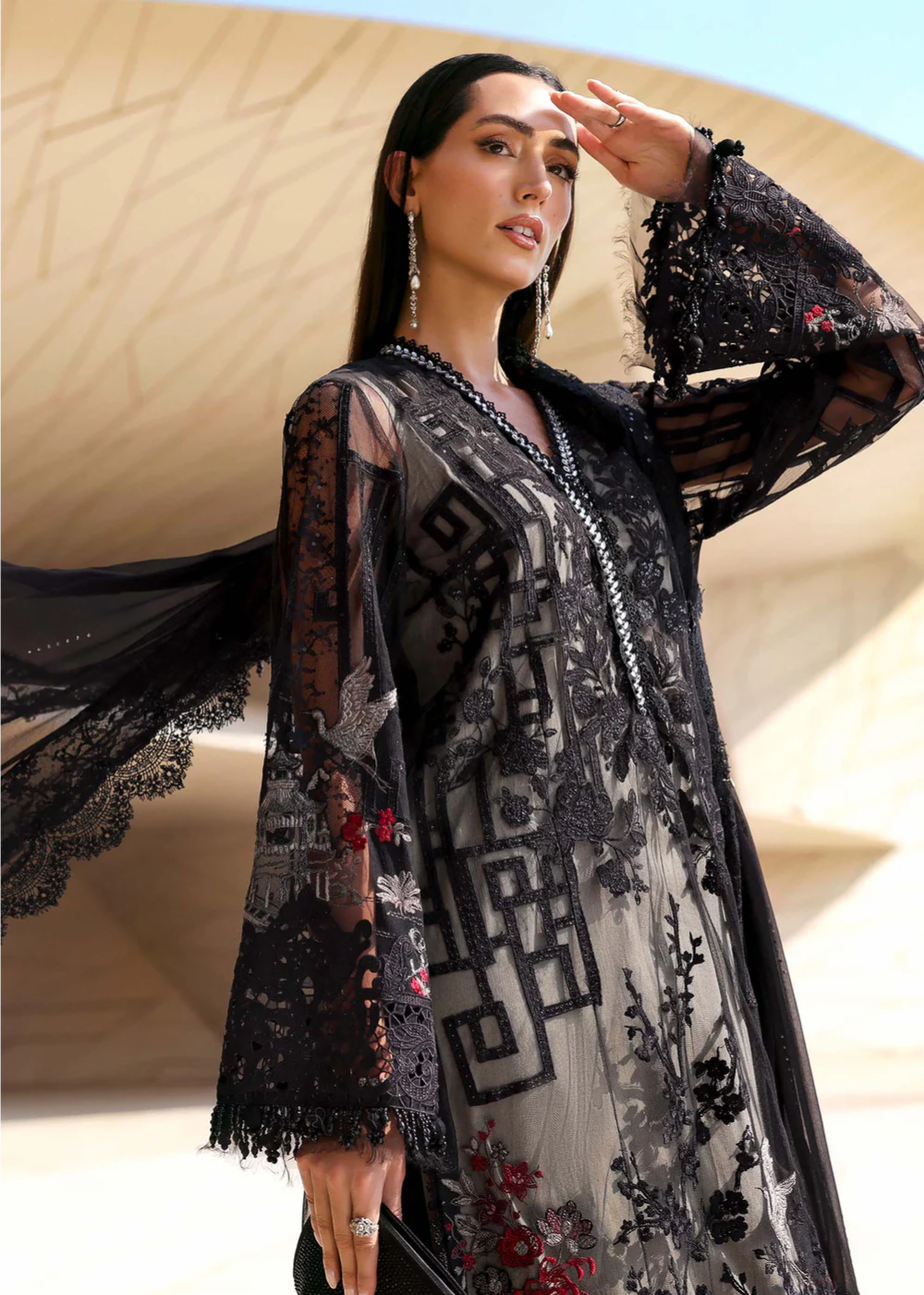 MARIA.B - 3 Piece Embroidered Lawn Suit