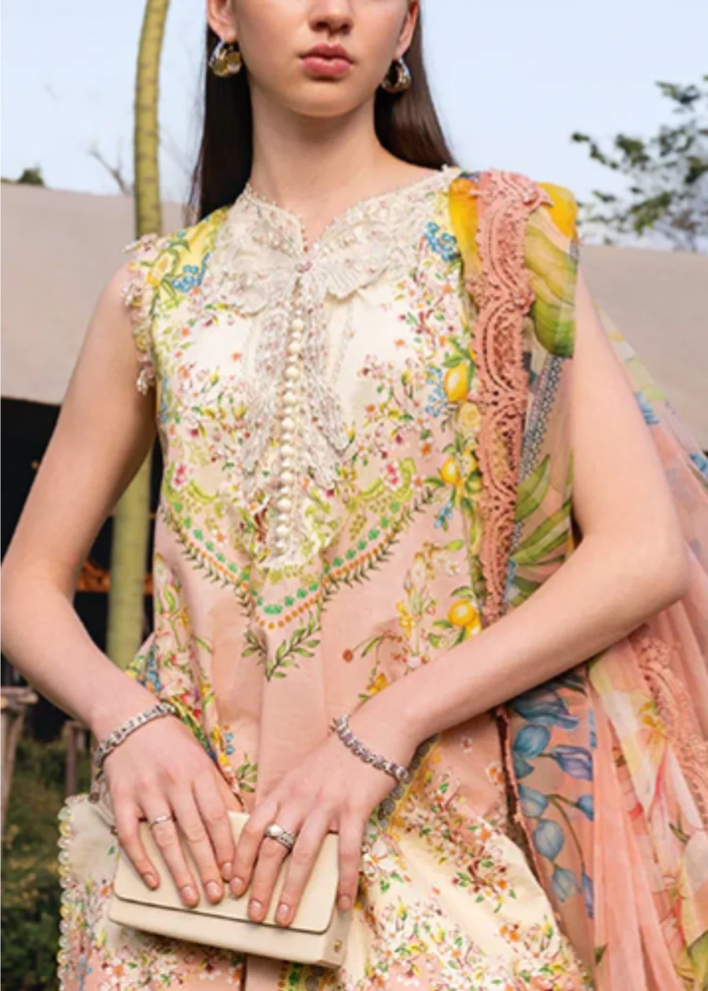 MARIA.B - 3 Piece Embroidered Lawn Suit
