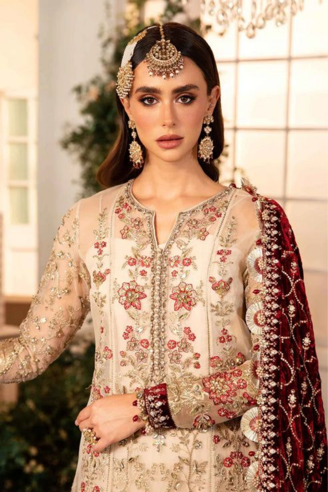 Maria B - 3 Piece Embroidered Lawn Suit