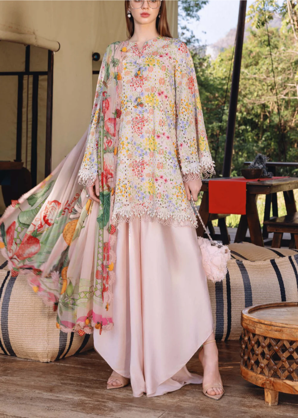 MARIA.B - 3 Piece Embroidered Lawn Suit