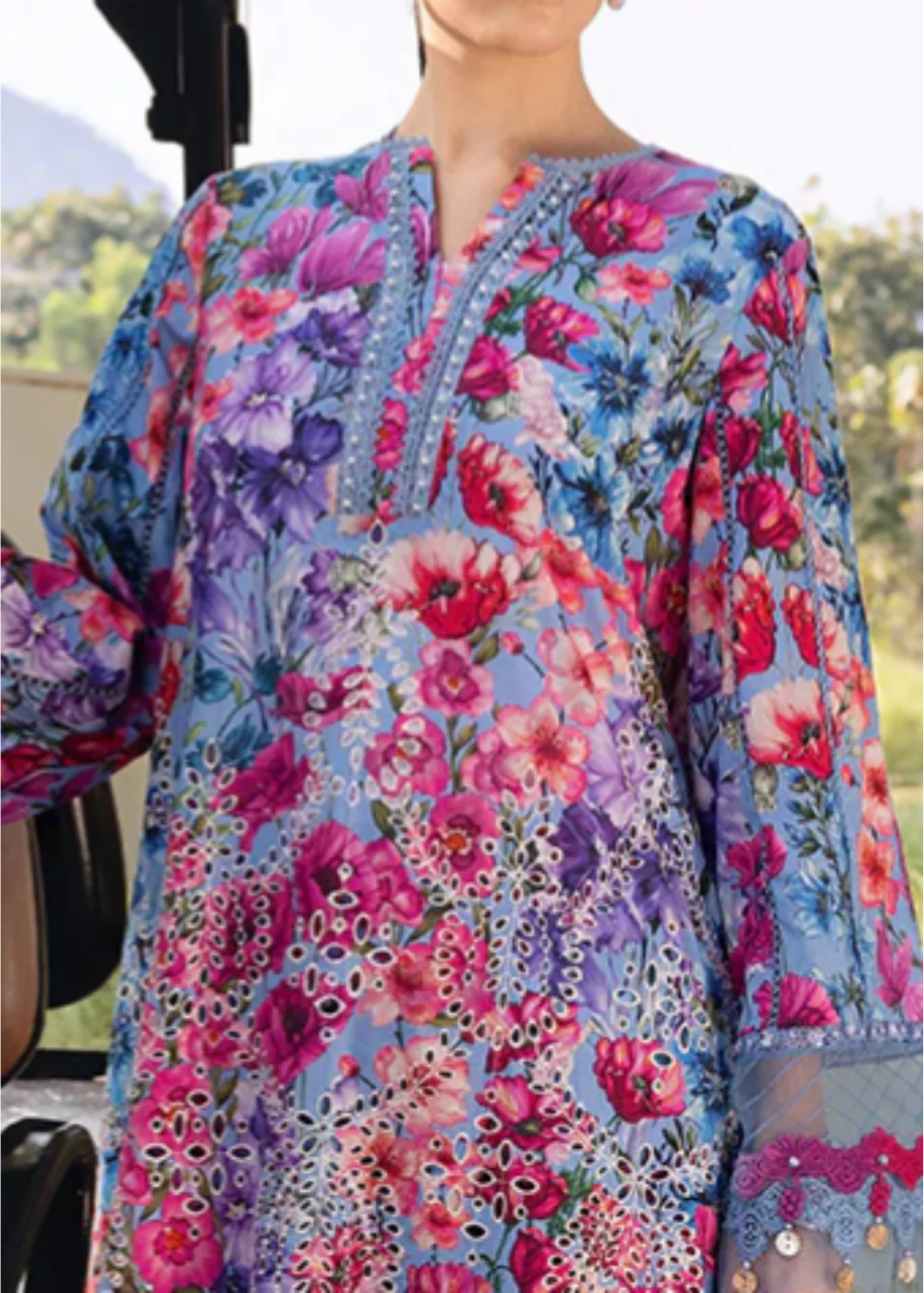 MARIA.B - 3 Piece Embroidered Lawn Suit