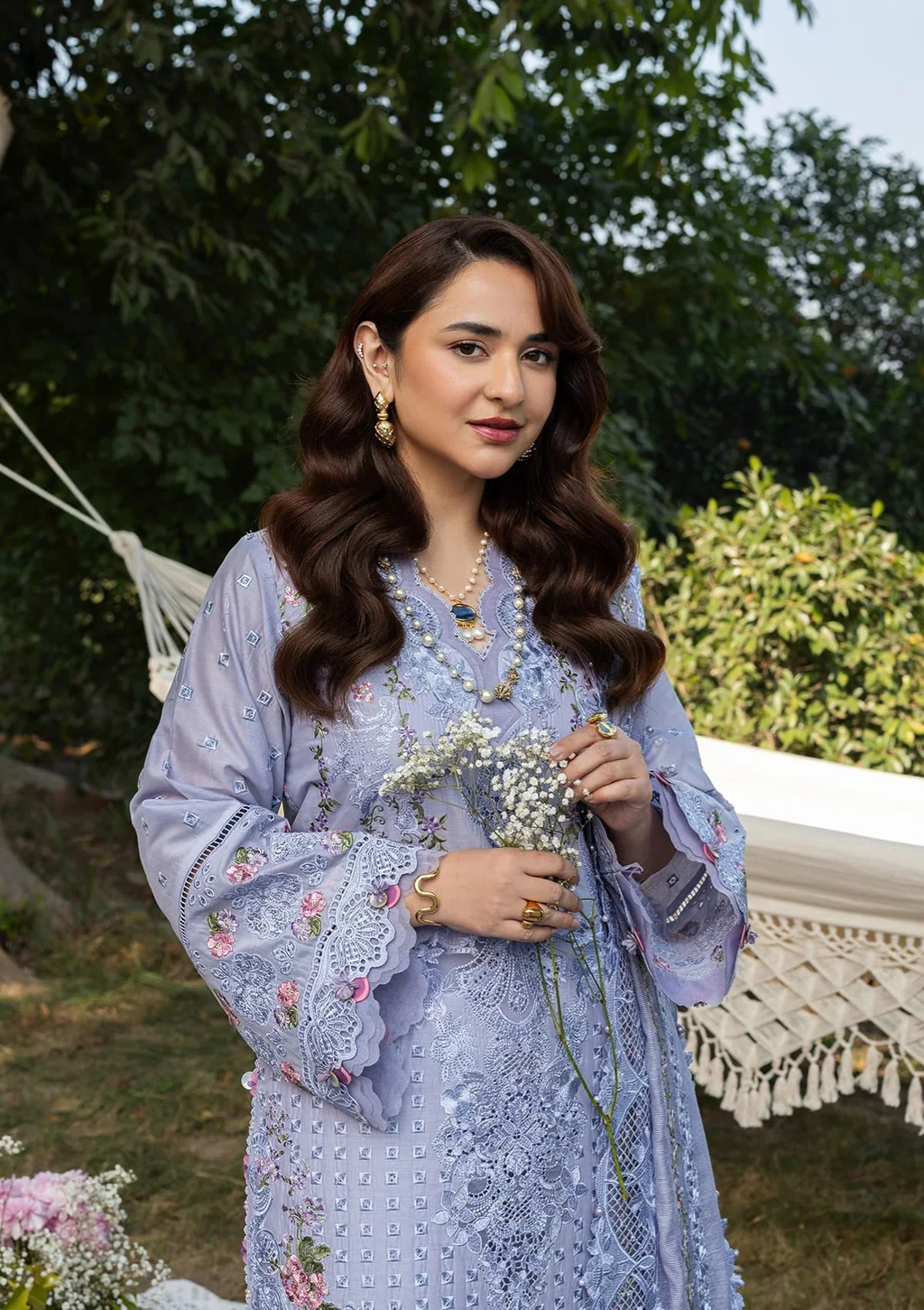 Elaf Premium - 3 Piece Embroidered Lawn Suit