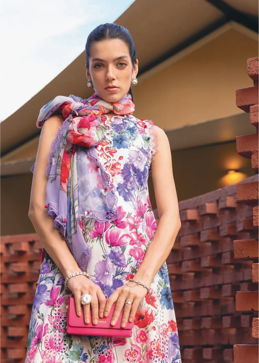 MARIA.B - 3 Piece Embroidered Lawn Suit