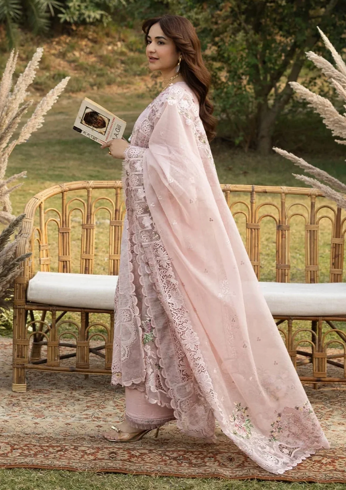Elaf Premium -  3 Piece Embroidered Lawn Suit