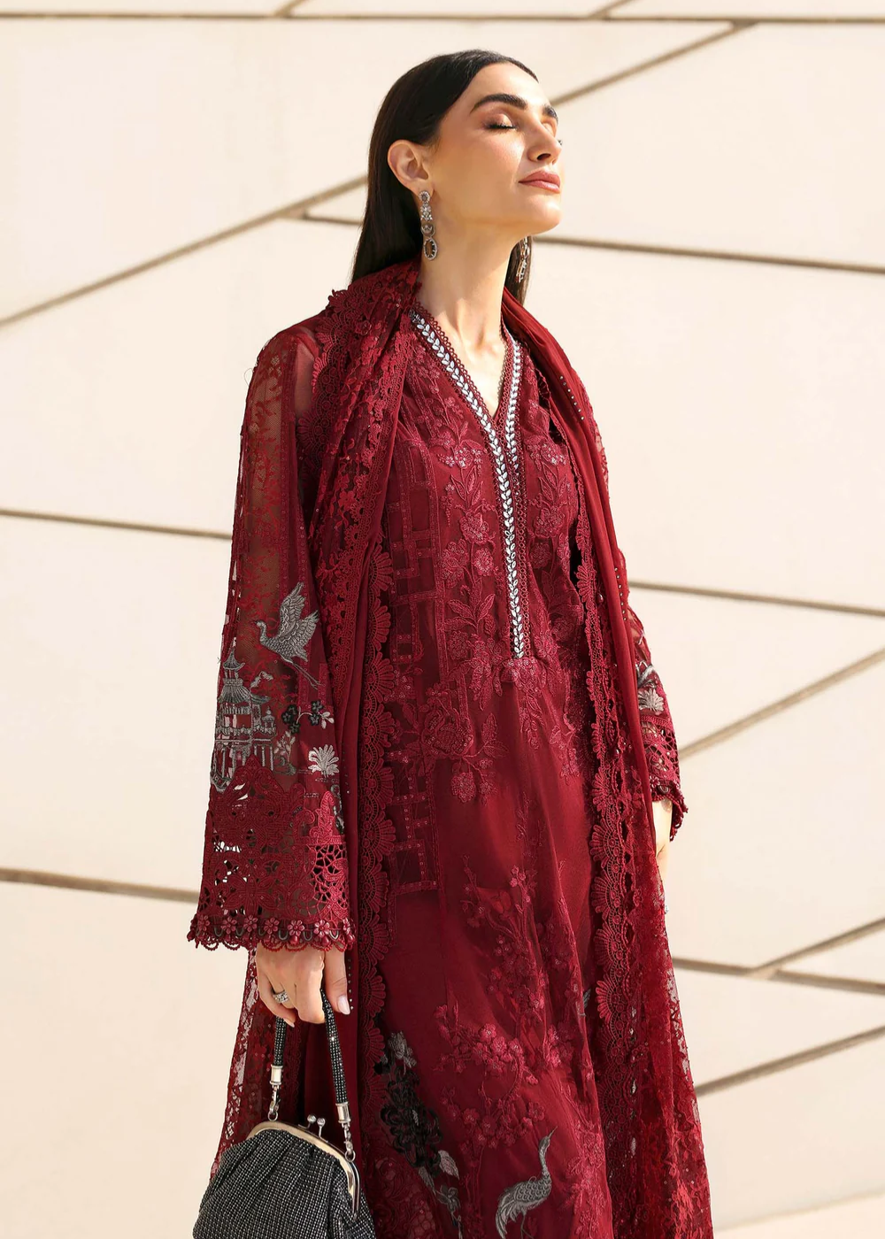 MARIA.B - 3 Piece Embroidered Lawn Suit