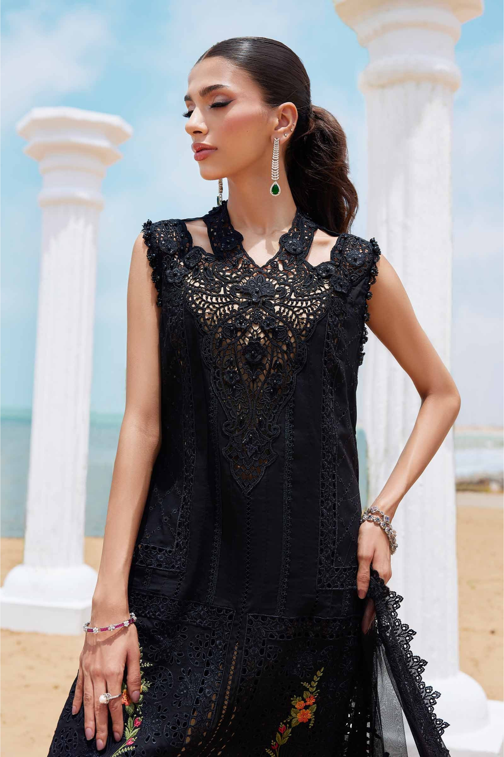 Maria B - 3 Piece Embroidered Lawn Suit