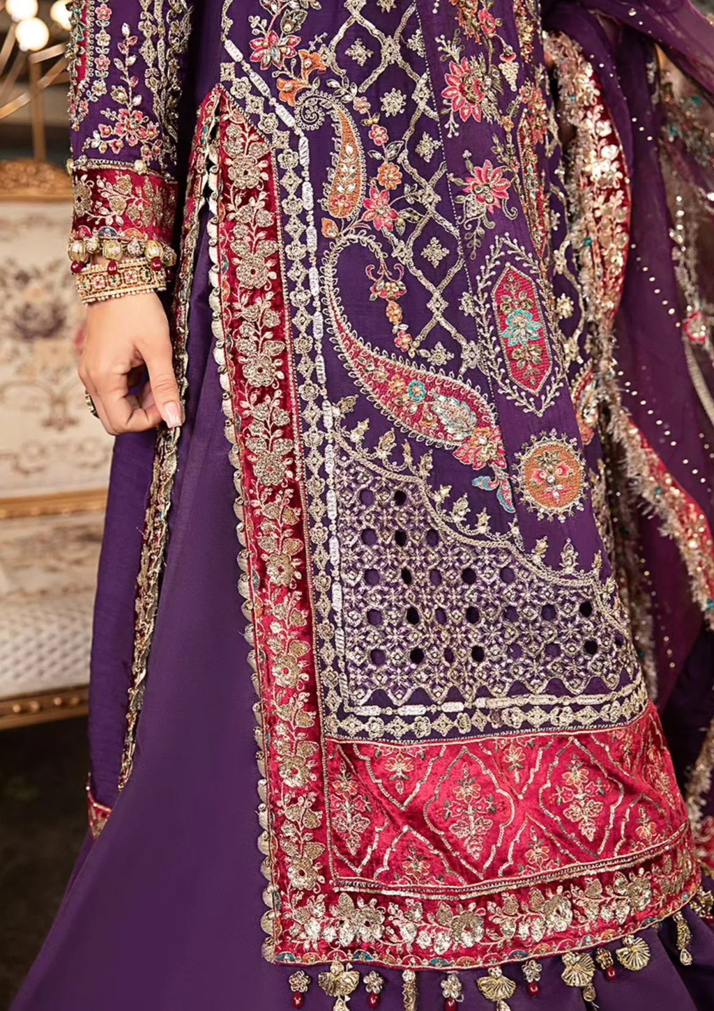 Maria B - 3 Piece Embroidered Lawn Suit