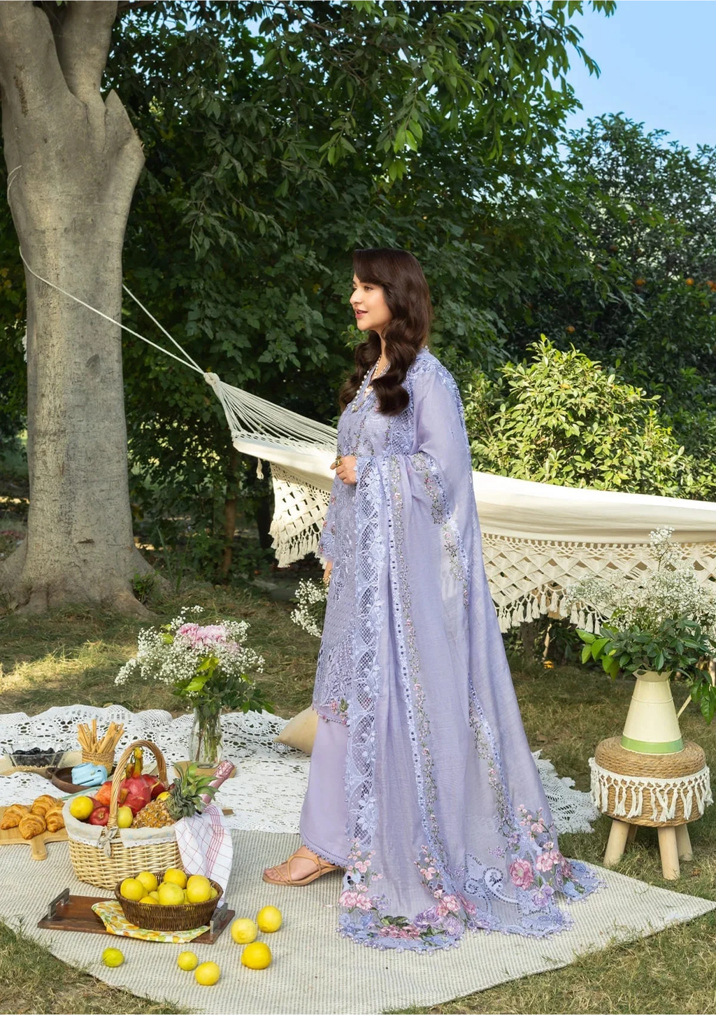 Elaf Premium - 3 Piece Embroidered Lawn Suit